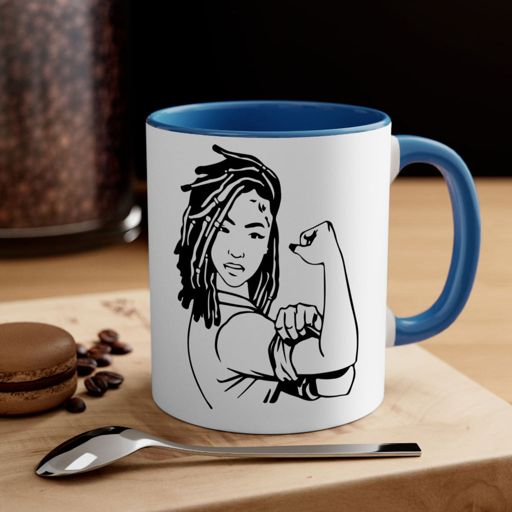 black women - queen 6#- Black women - Girls-Mug / Coffee Cup