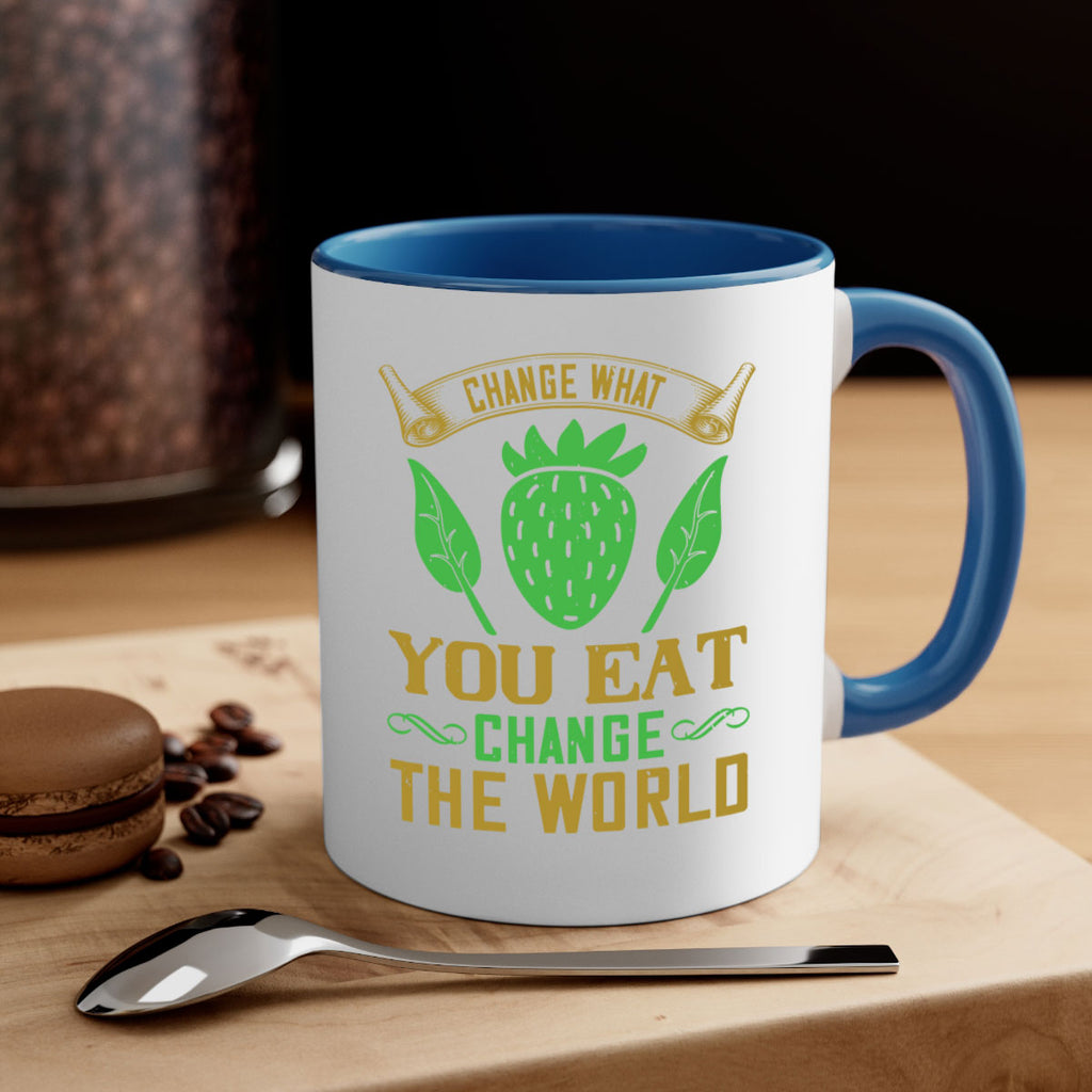 change what you eat change the world 146#- vegan-Mug / Coffee Cup