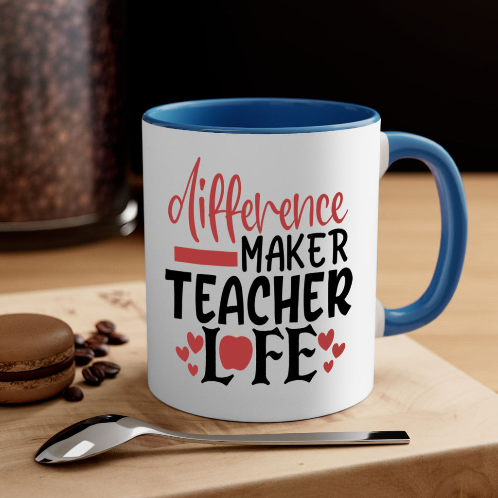 difference maker teacher life Style 118#- teacher-Mug / Coffee Cup