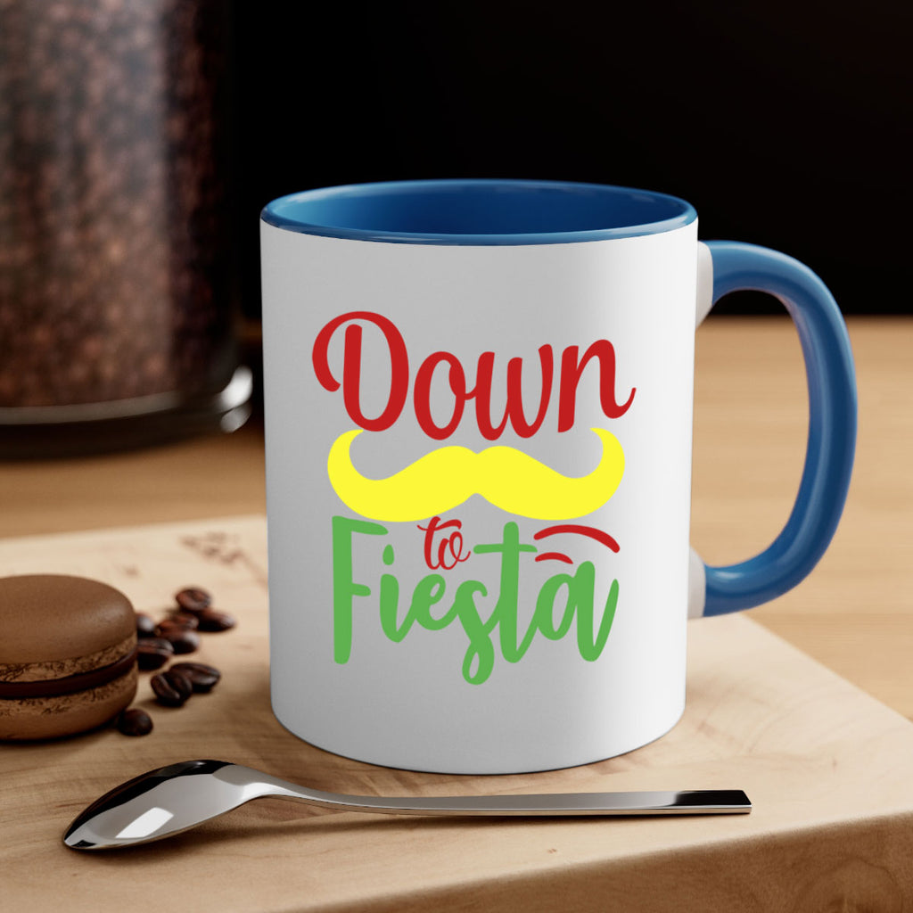 down to fiesta 3#- cinco de mayo-Mug / Coffee Cup