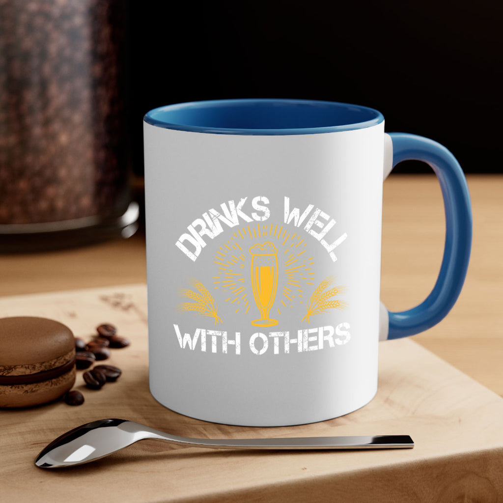 drinks well with others 90#- beer-Mug / Coffee Cup