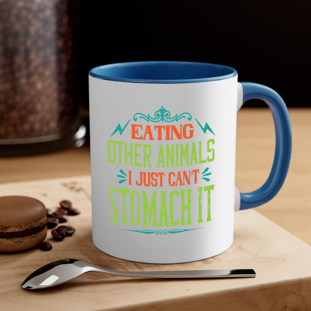 eating other animals 63#- vegan-Mug / Coffee Cup