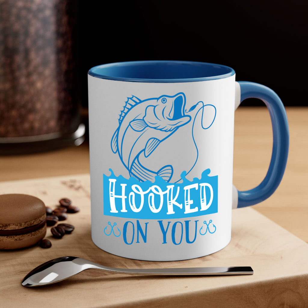 hooked on you 214#- fishing-Mug / Coffee Cup