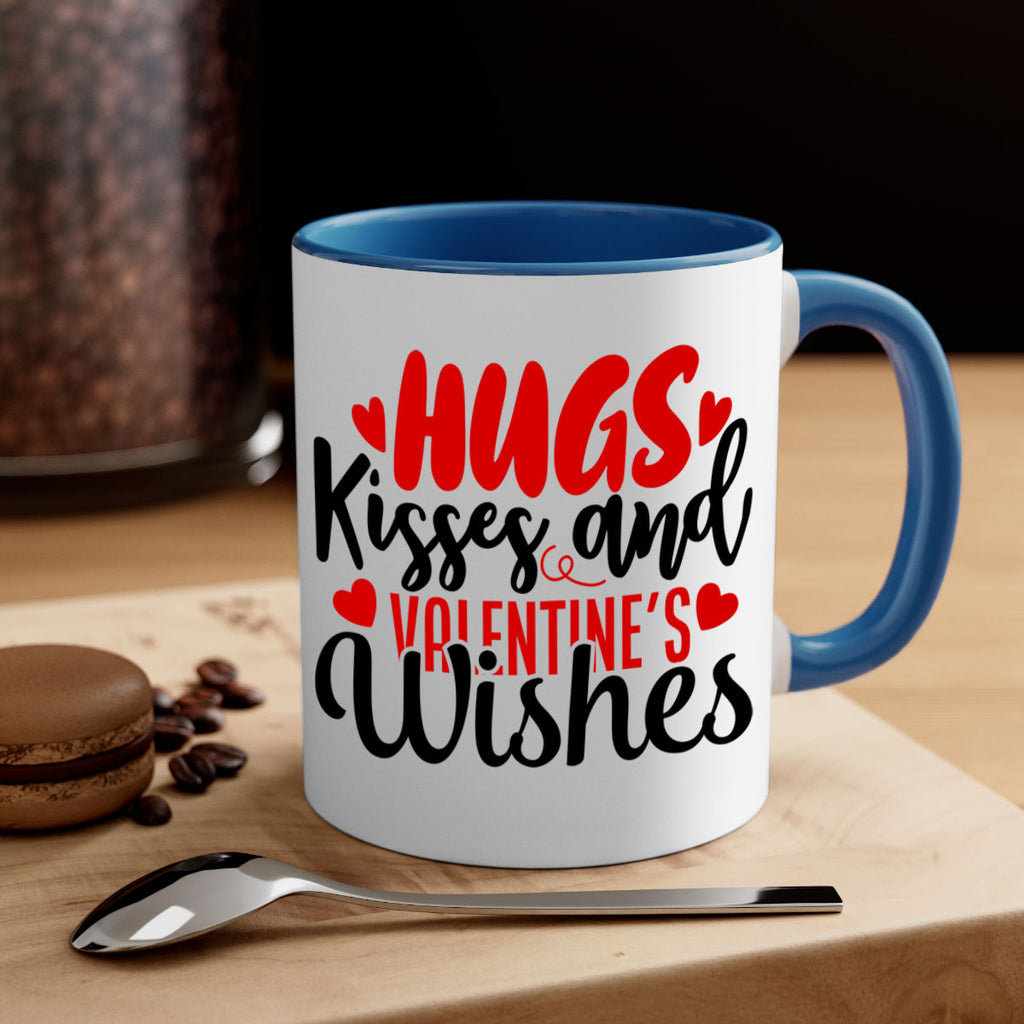 hugs kisses and valentines wishes 78#- valentines day-Mug / Coffee Cup