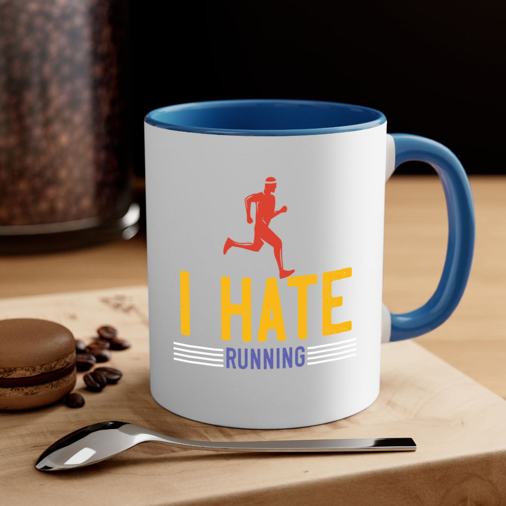 i hate running 40#- running-Mug / Coffee Cup