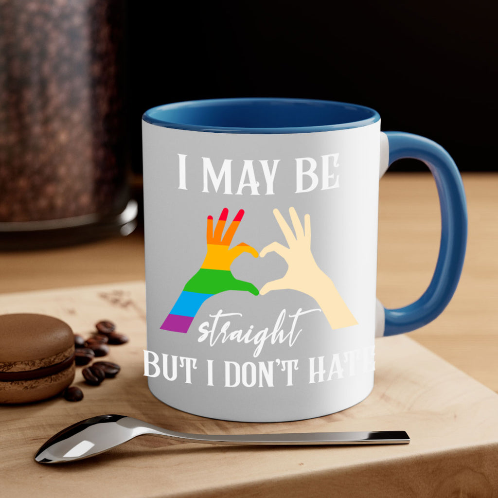 i may be straight but lgbt 125#- lgbt-Mug / Coffee Cup