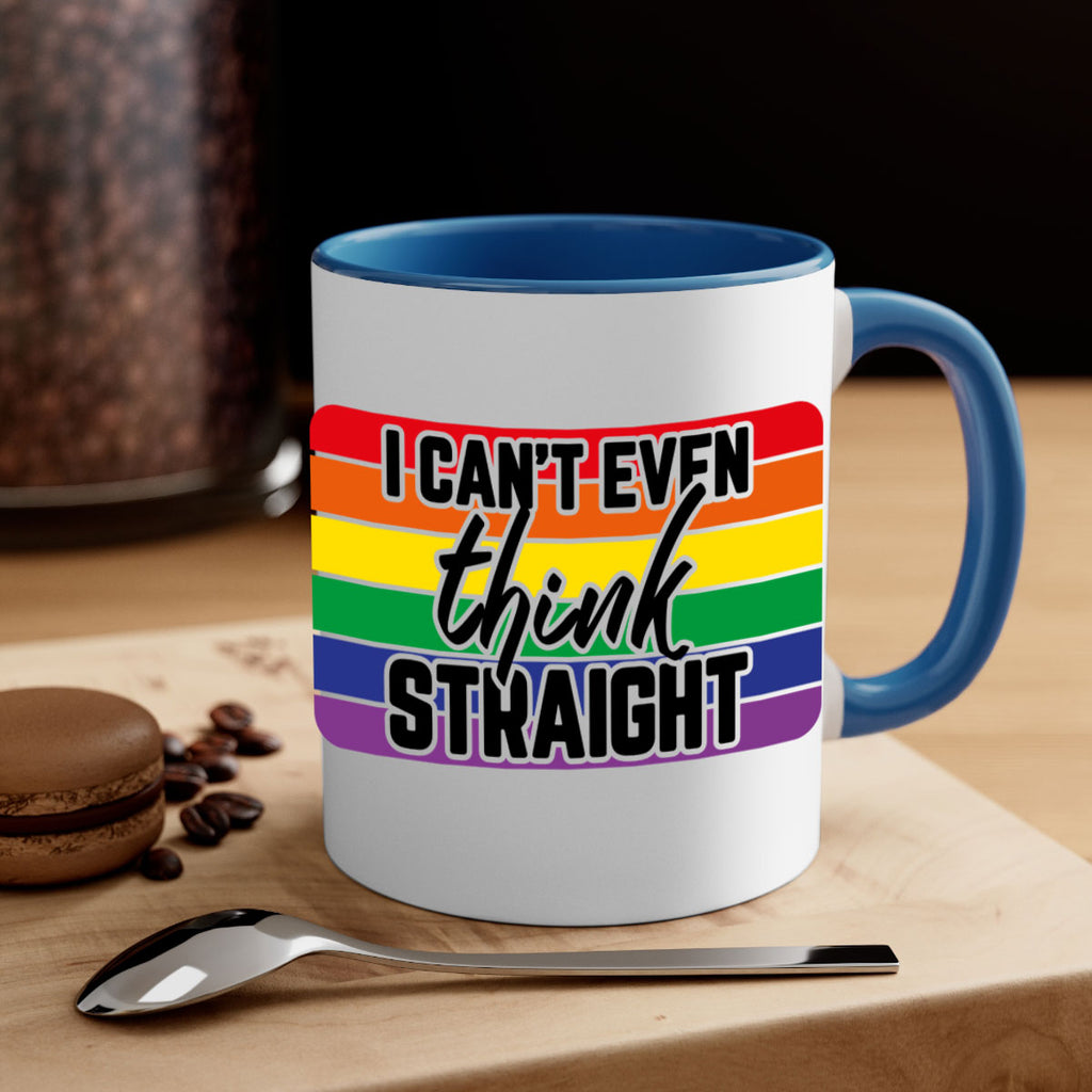 icanteventhinkstraight 123#- lgbt-Mug / Coffee Cup