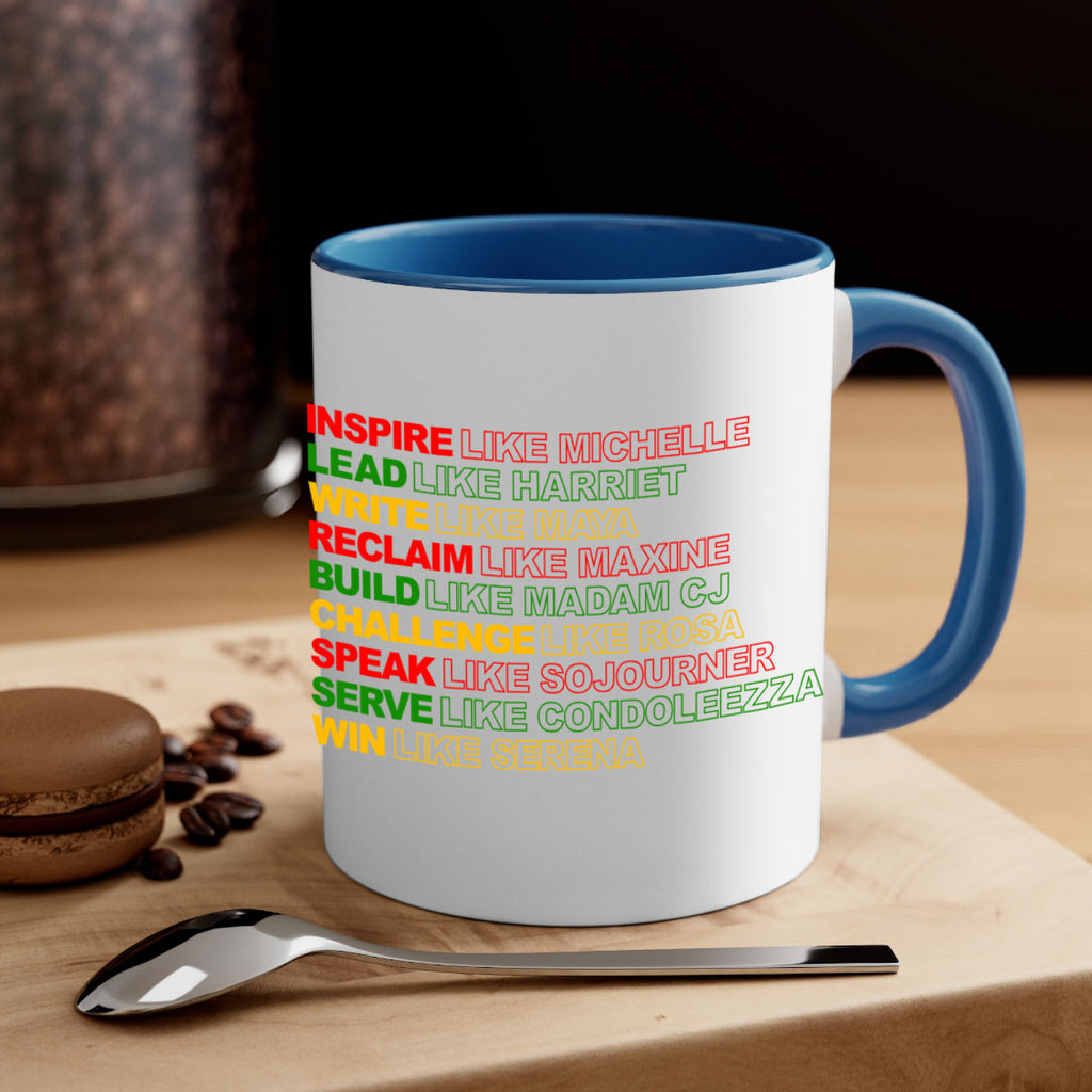 inspire like michelle 107#- black words - phrases-Mug / Coffee Cup