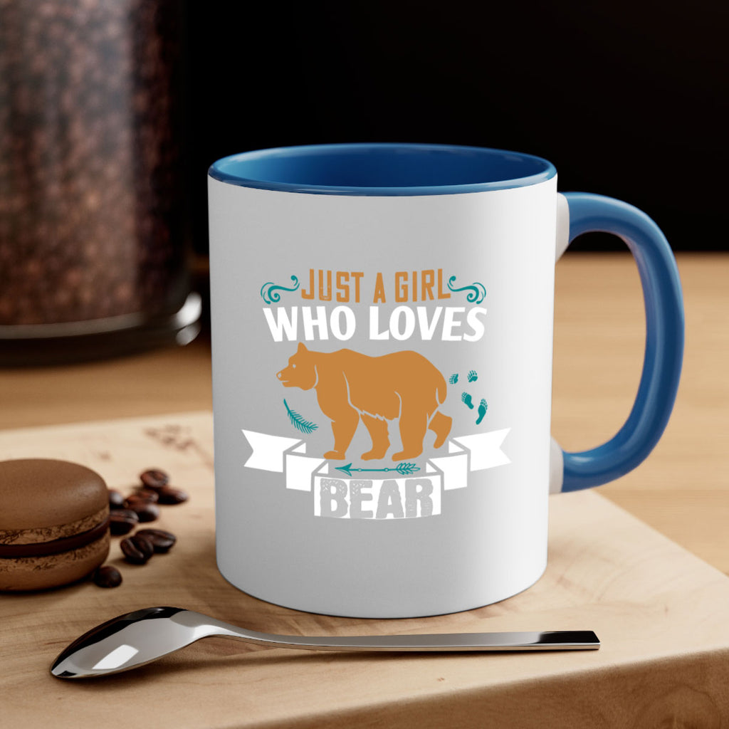 just a girl who loves bear 19#- bear-Mug / Coffee Cup
