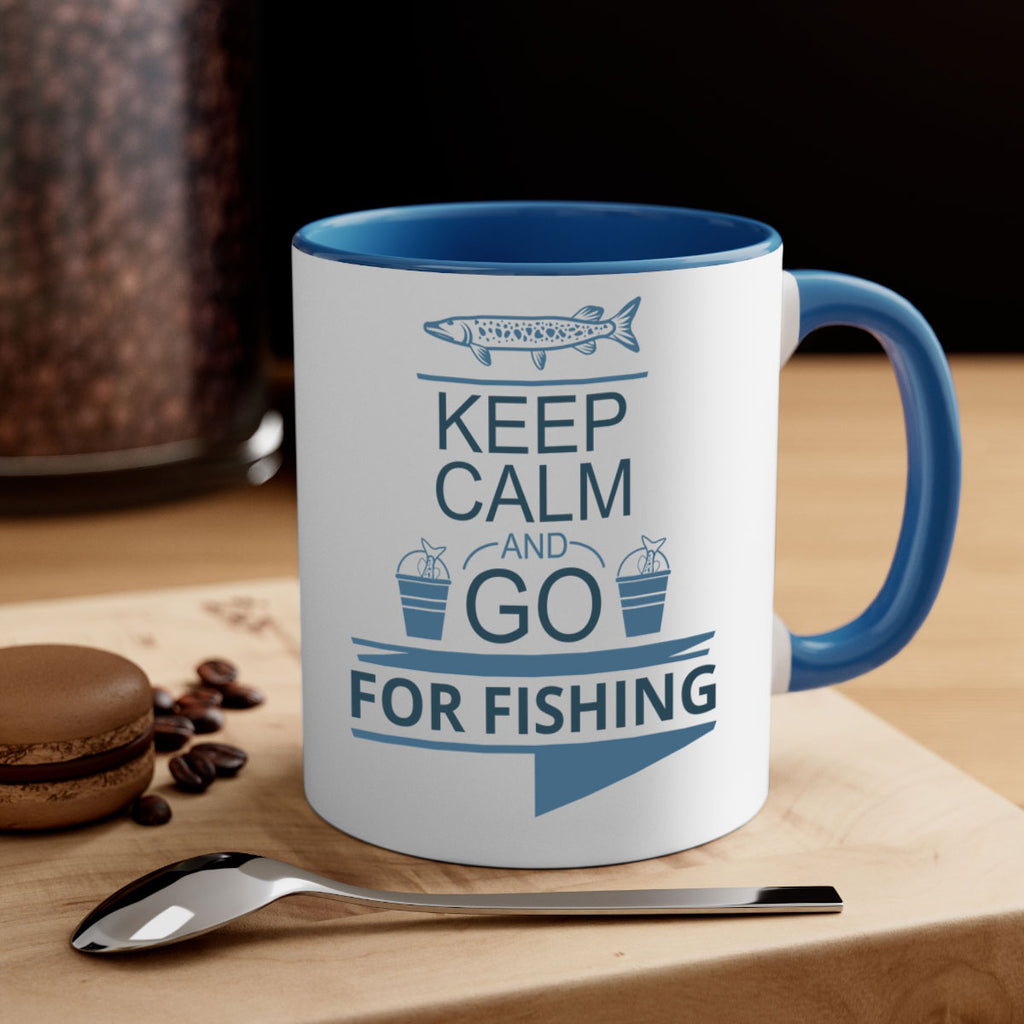 keep calm and go 67#- fishing-Mug / Coffee Cup