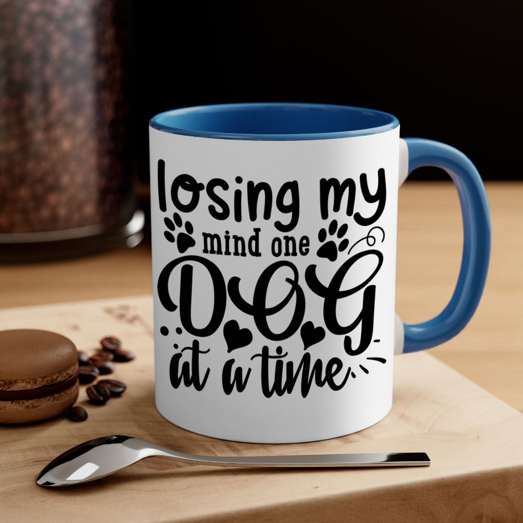 losing my mind one dog at a time Style 75#- Dog-Mug / Coffee Cup