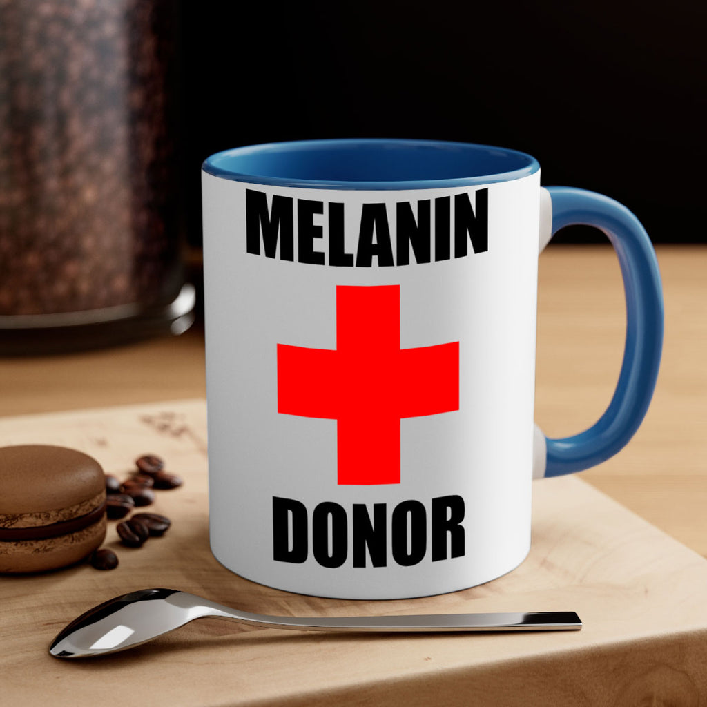 melanin donor 91#- black words - phrases-Mug / Coffee Cup