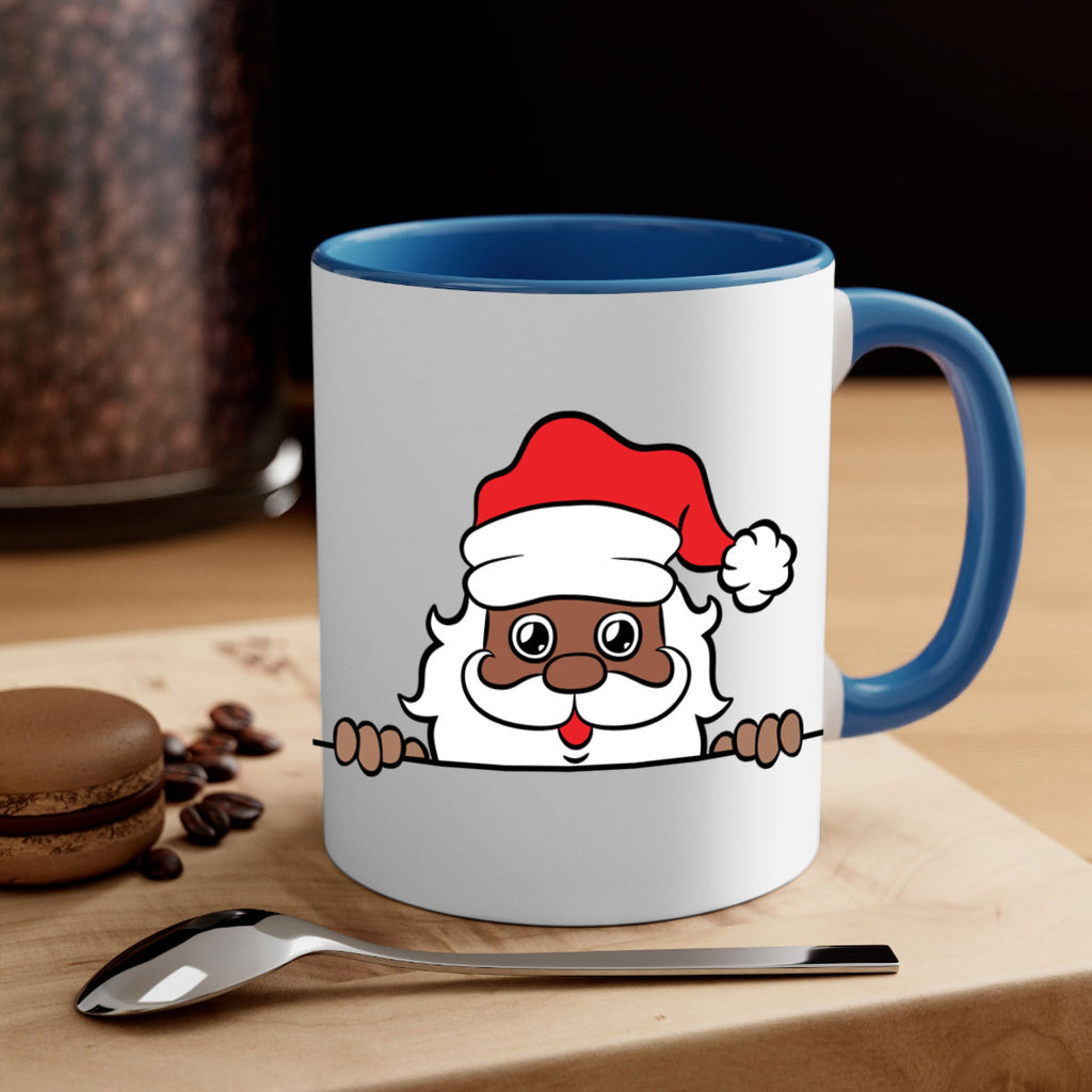 peekaboo black santa 19#- Black men - Boys-Mug / Coffee Cup