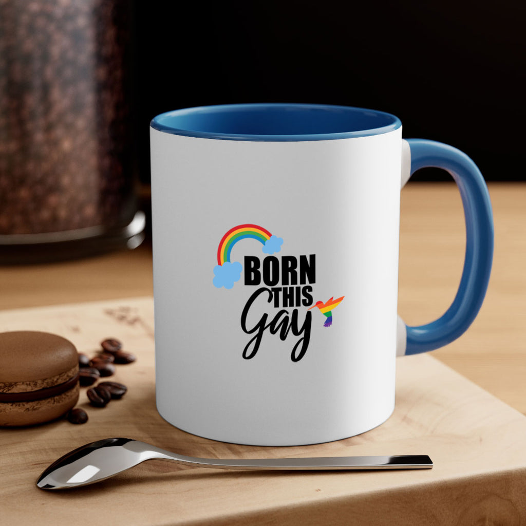 pride born this gay 68#- lgbt-Mug / Coffee Cup