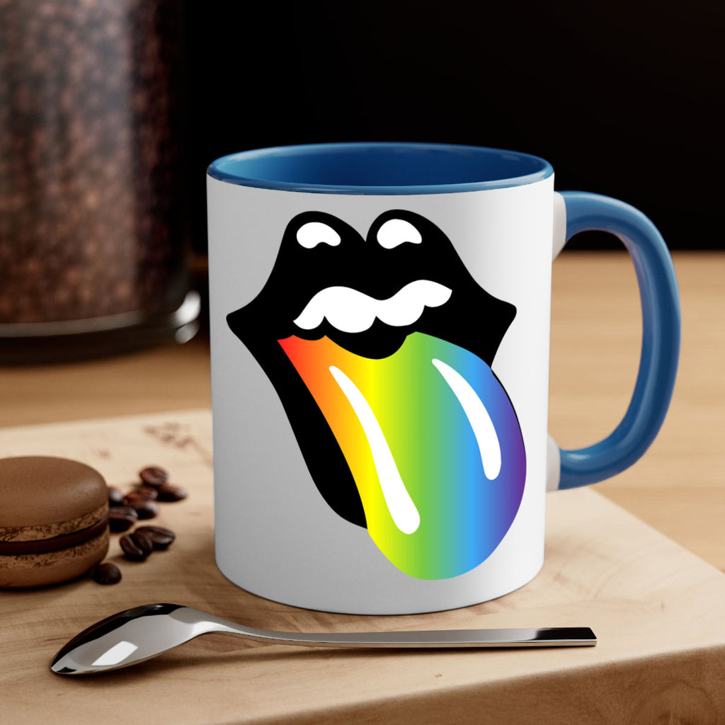 rainbow mouth and tongue 5#- lgbt-Mug / Coffee Cup