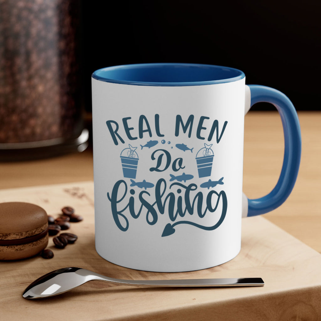 real man do fishing 44#- fishing-Mug / Coffee Cup