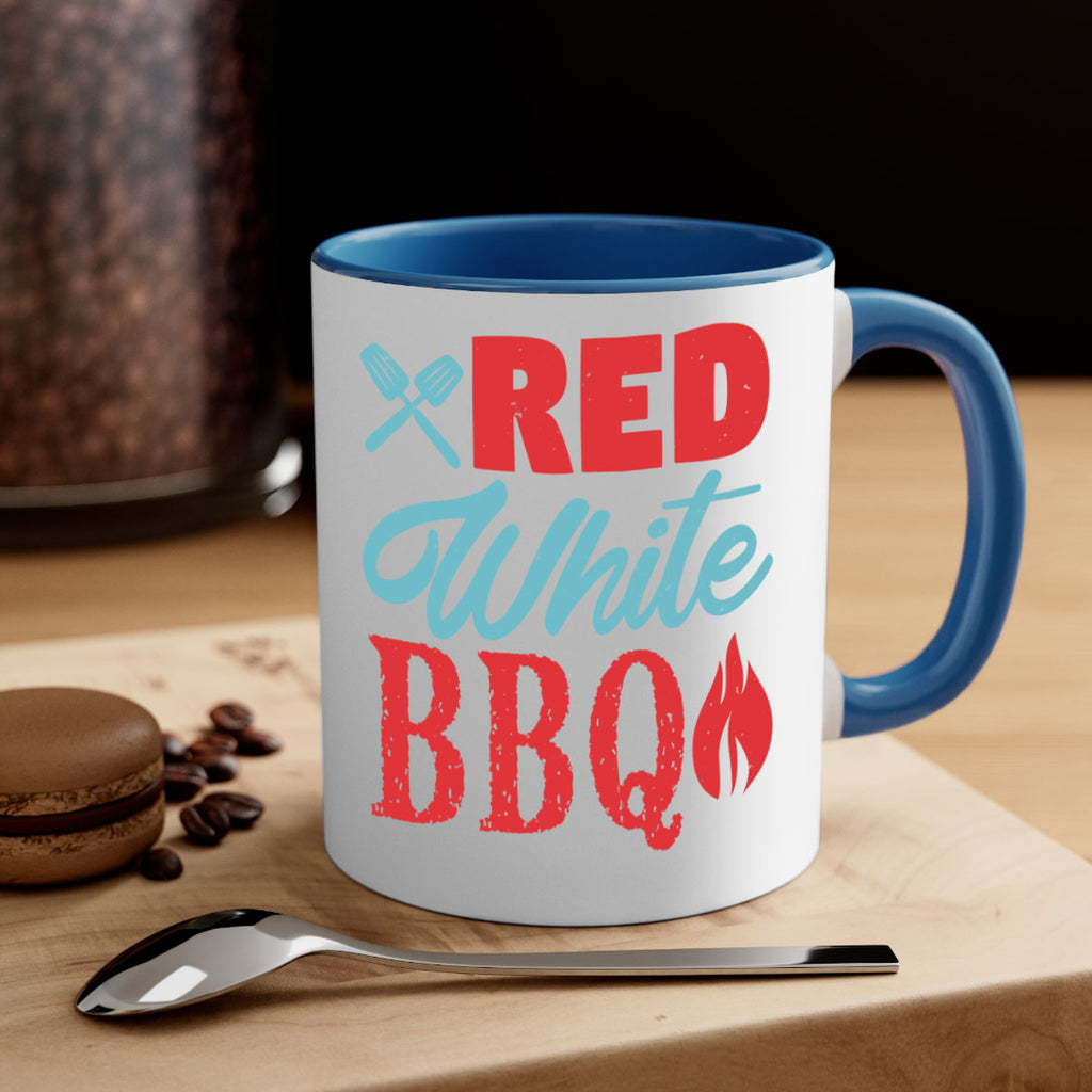 red white bbq 15#- bbq-Mug / Coffee Cup