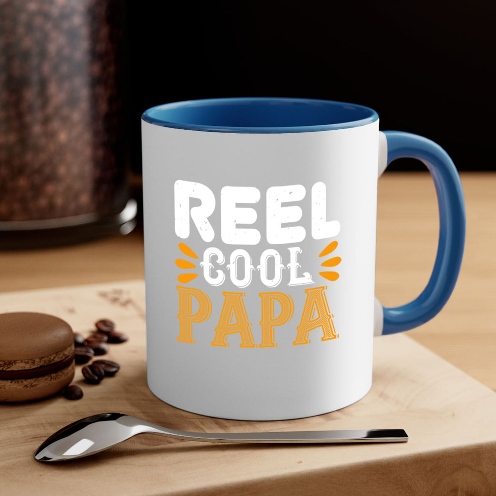 reel cool papa 12#- grandpa-Mug / Coffee Cup