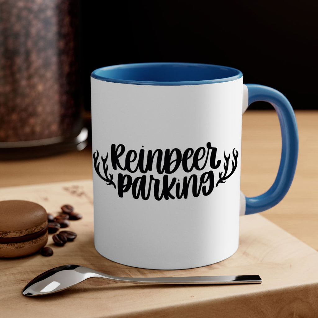 reindeer parking 64#- christmas-Mug / Coffee Cup
