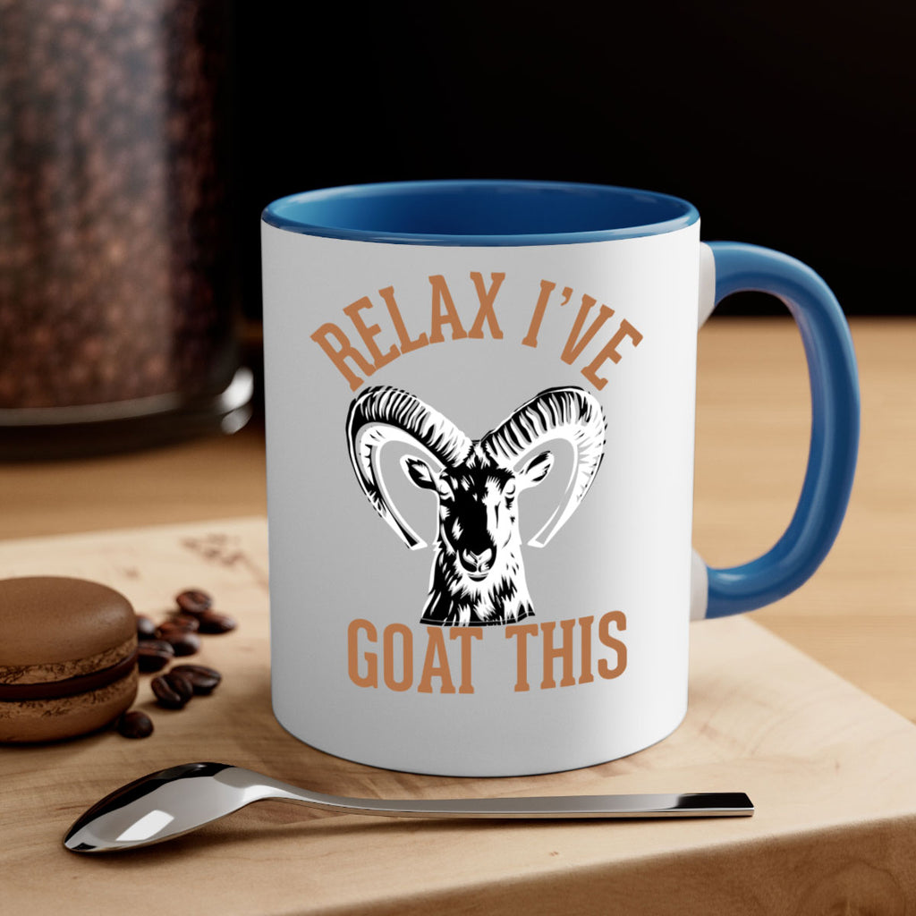 relax i’ve goat this Style 2#- goat-Mug / Coffee Cup