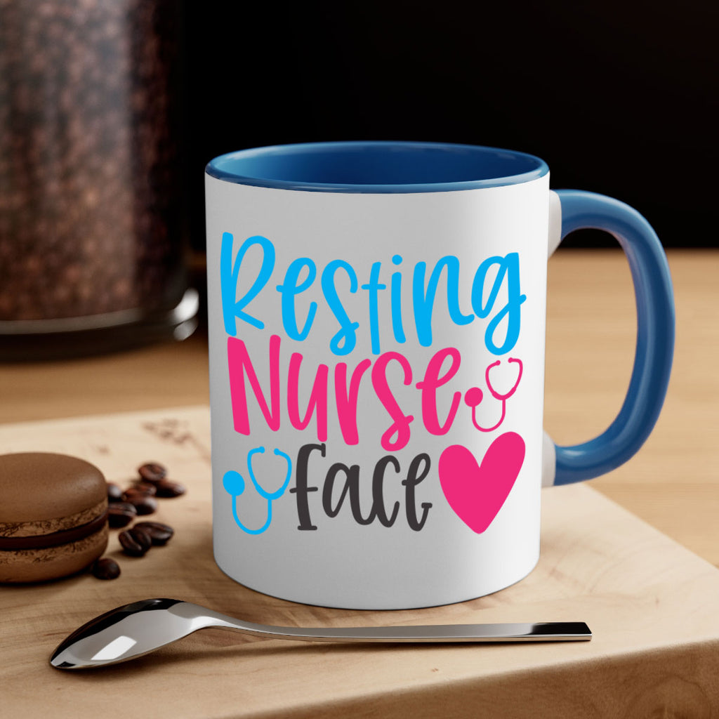 resting nurse face Style Style 56#- nurse-Mug / Coffee Cup