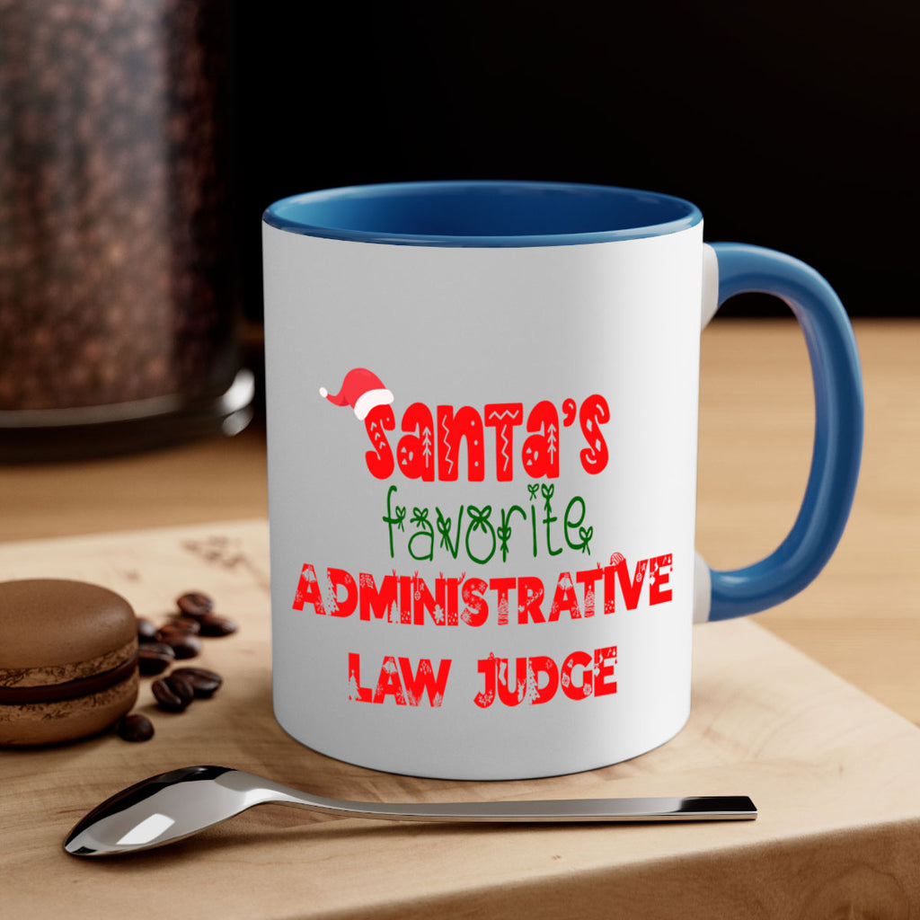 santas favorite administrative law judge style 624#- christmas-Mug / Coffee Cup