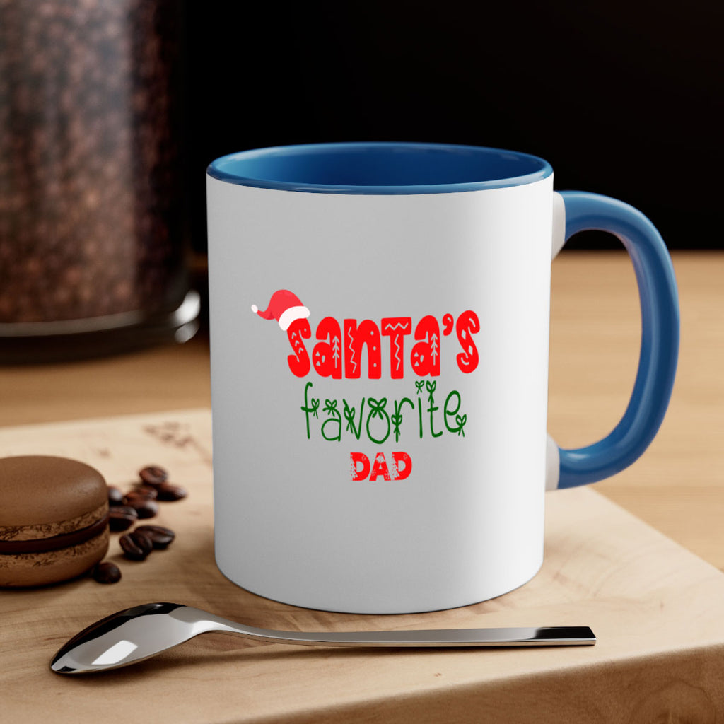 santas favorite dad style 763#- christmas-Mug / Coffee Cup