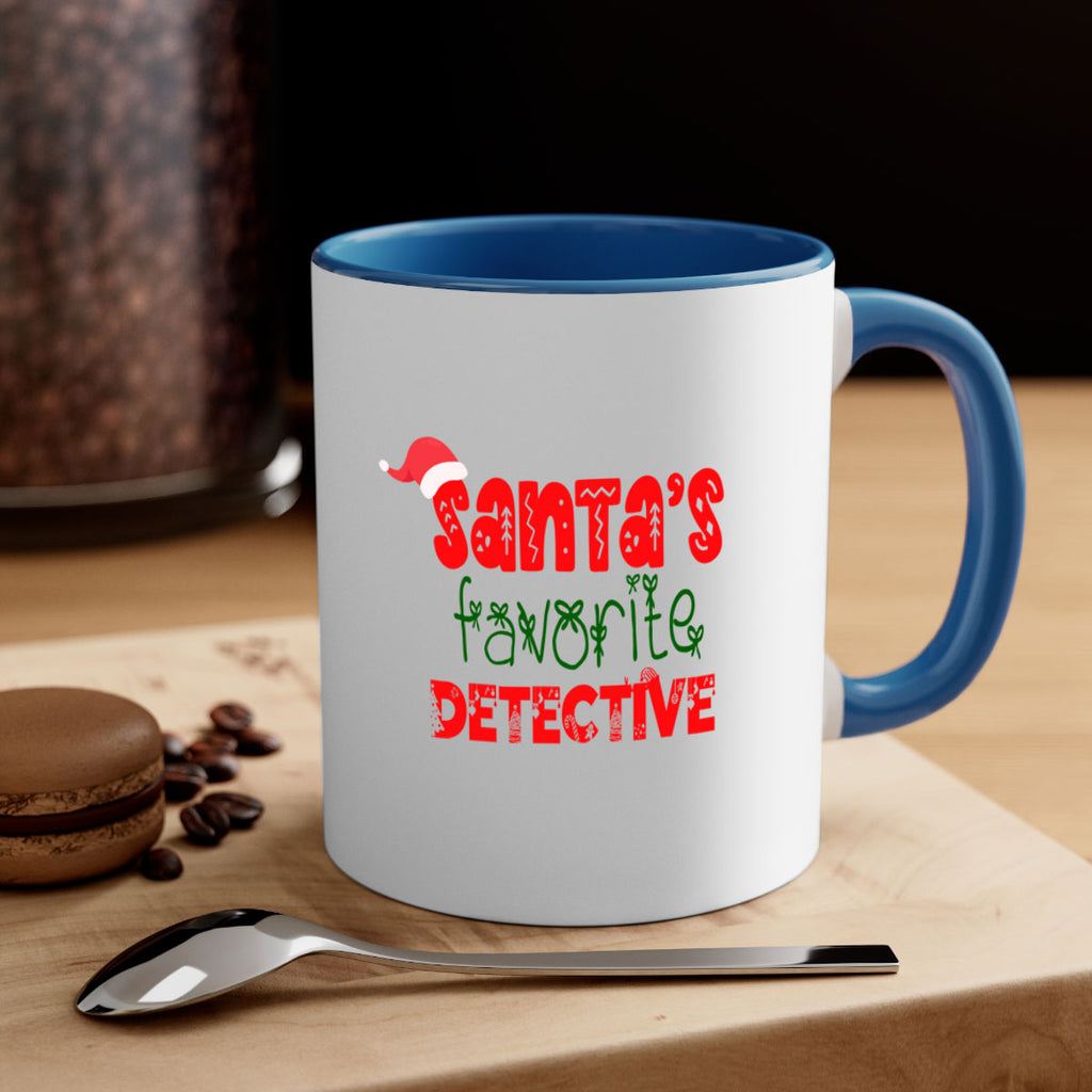 santas favorite detective style 779#- christmas-Mug / Coffee Cup
