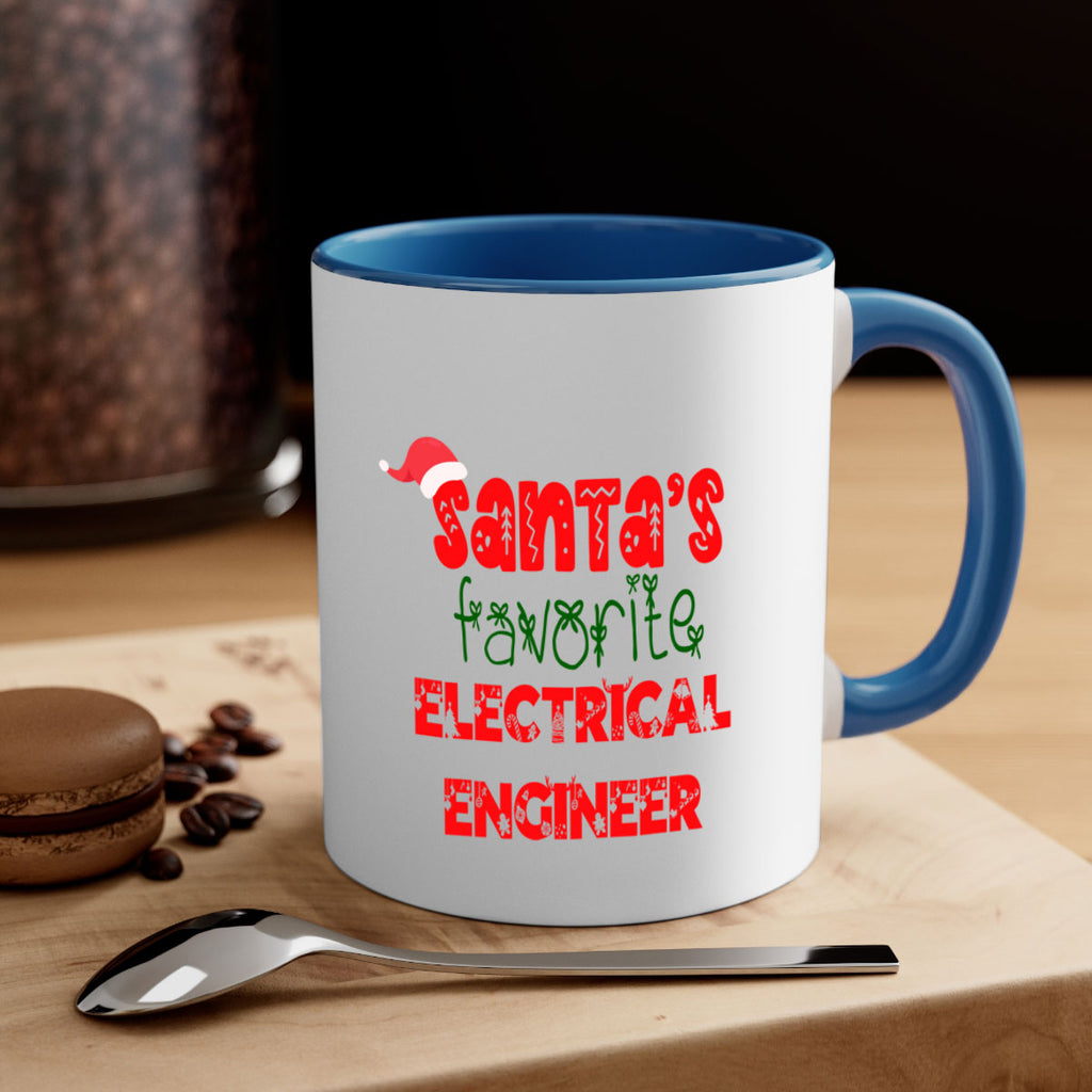 santas favorite electrical engineer style 798#- christmas-Mug / Coffee Cup