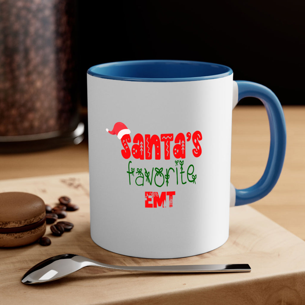 santas favorite emt style 801#- christmas-Mug / Coffee Cup