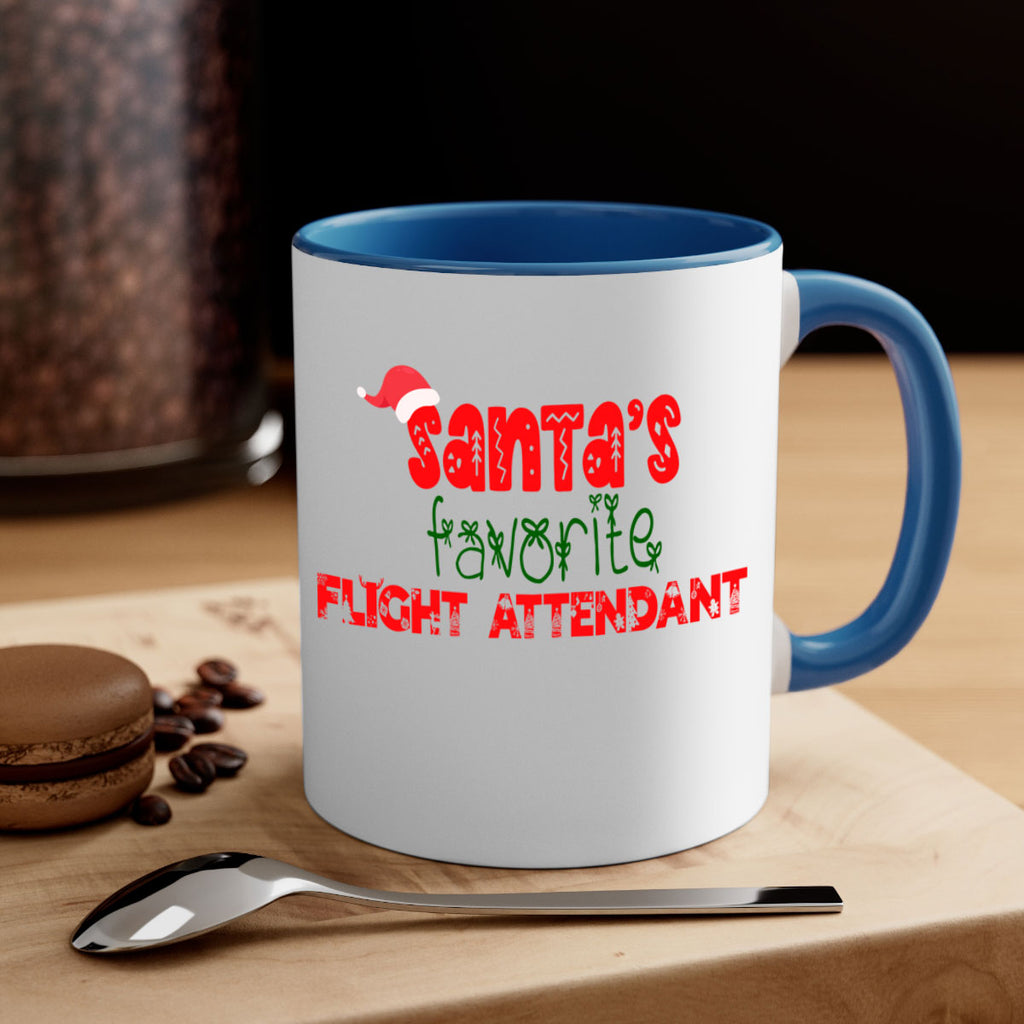 santas favorite flight attendant style 828#- christmas-Mug / Coffee Cup