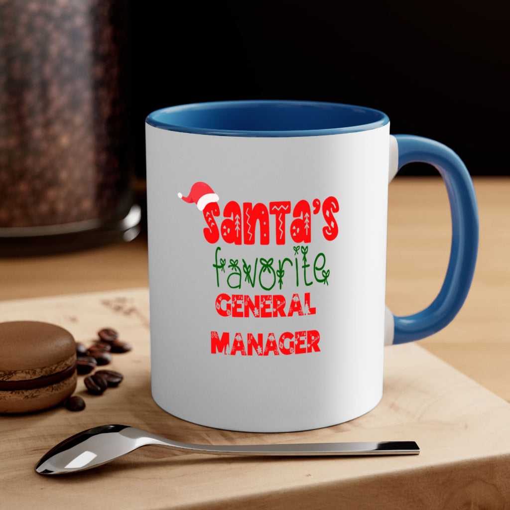 santas favorite general manager style 837#- christmas-Mug / Coffee Cup