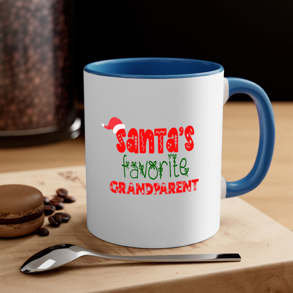 santas favorite grandparent style 853#- christmas-Mug / Coffee Cup
