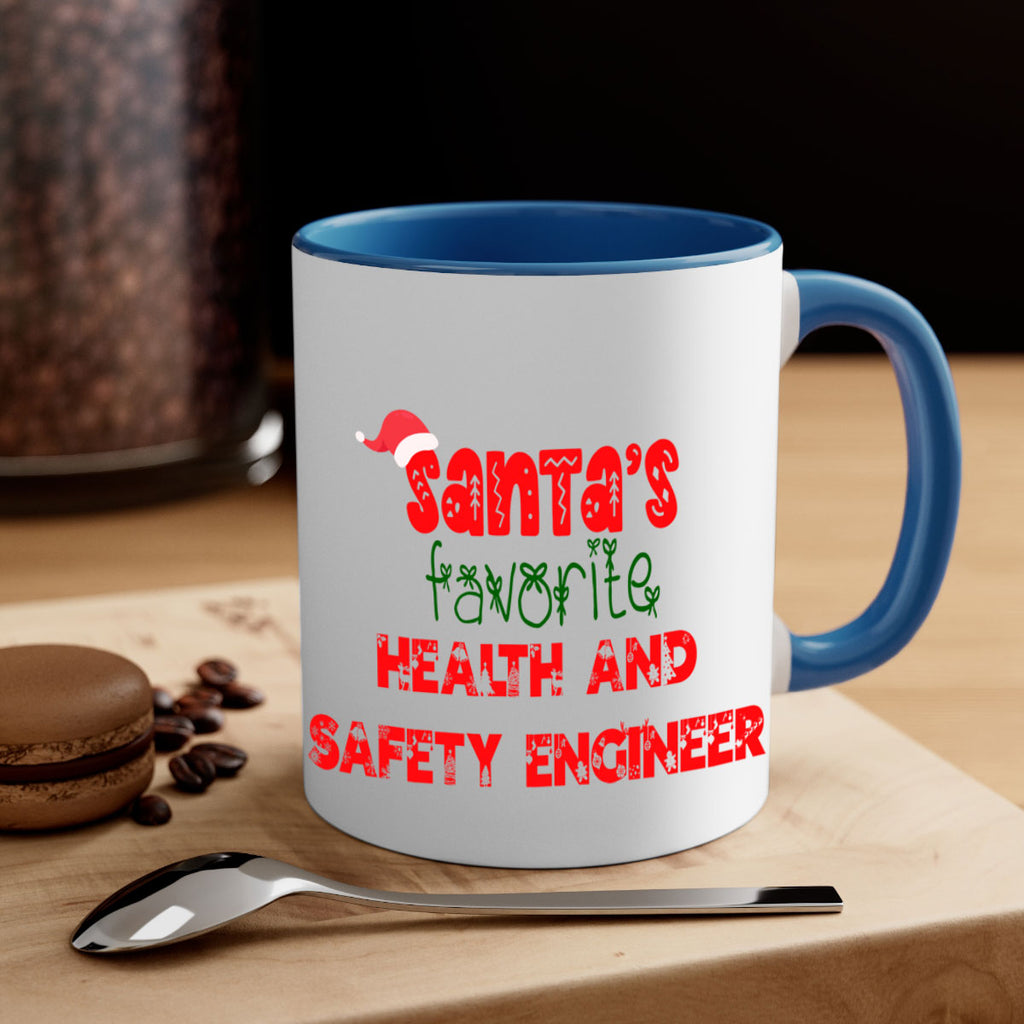 santas favorite health and safety engineer style 865#- christmas-Mug / Coffee Cup