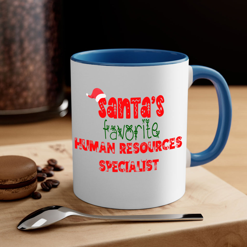 santas favorite human resources specialist style 880#- christmas-Mug / Coffee Cup