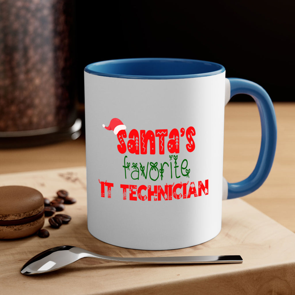 santas favorite it technician style 897#- christmas-Mug / Coffee Cup