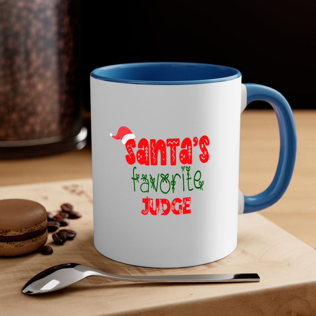 santas favorite judge style 903#- christmas-Mug / Coffee Cup