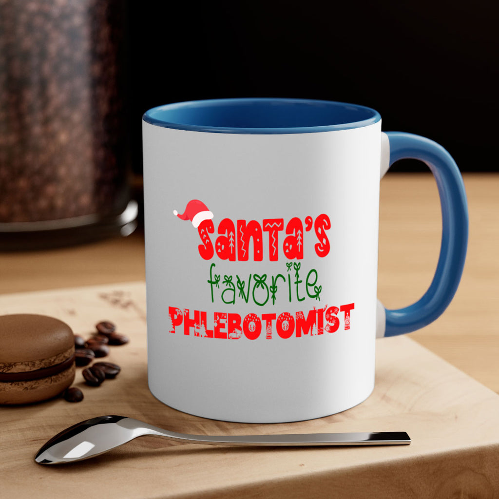 santas favorite phlebotomist style 1011#- christmas-Mug / Coffee Cup