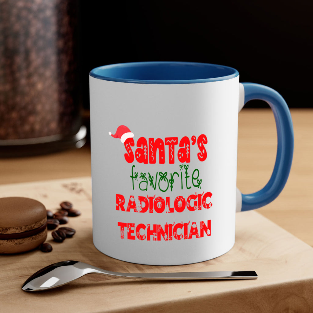 santas favorite radiologic technician style 1052#- christmas-Mug / Coffee Cup