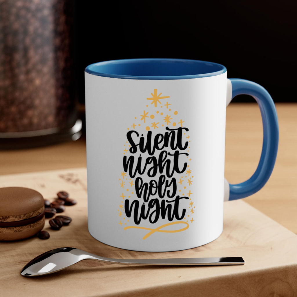 silent night holy night gold 47#- christmas-Mug / Coffee Cup