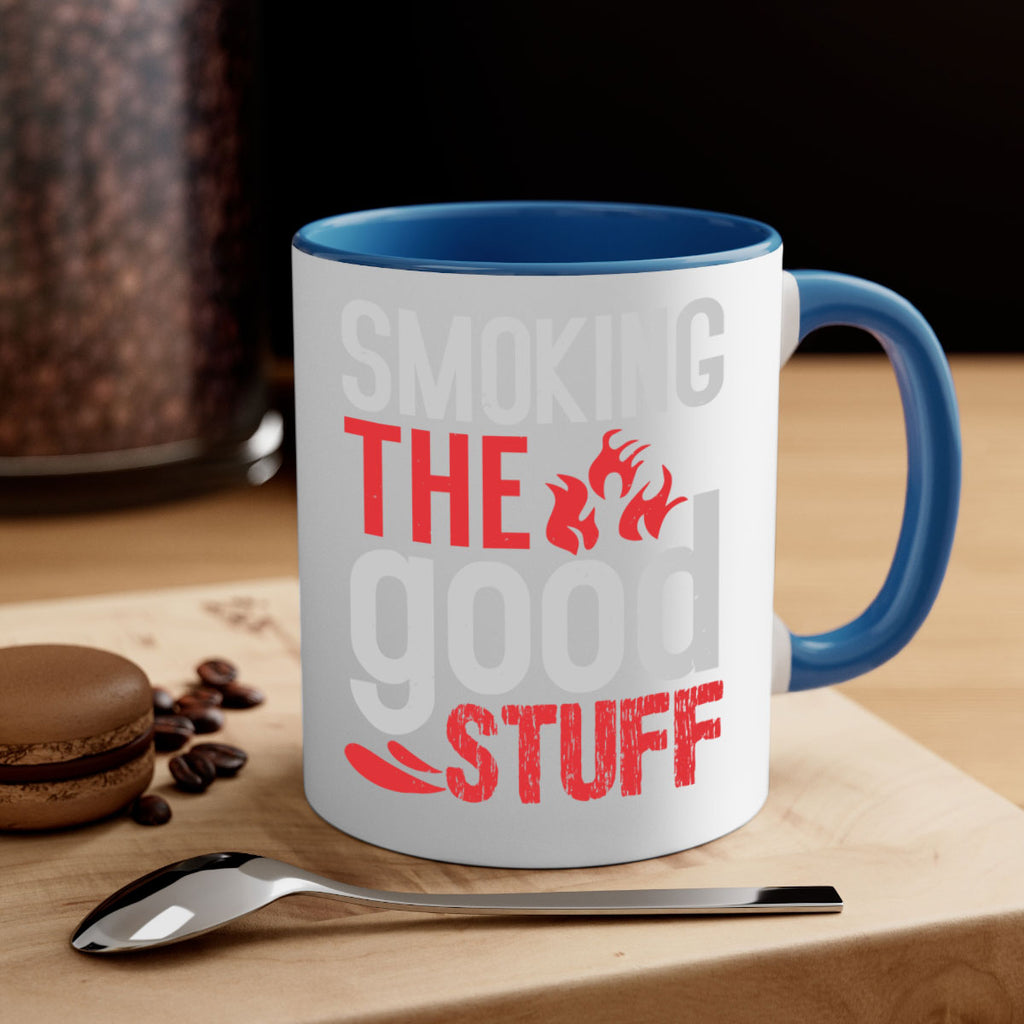 smoking the good stuff 10#- bbq-Mug / Coffee Cup