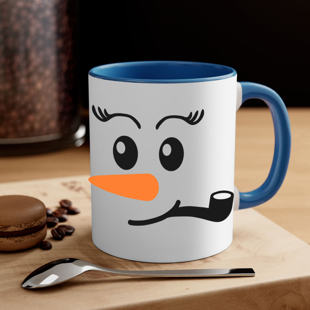 snowman face 6#- christmas-Mug / Coffee Cup