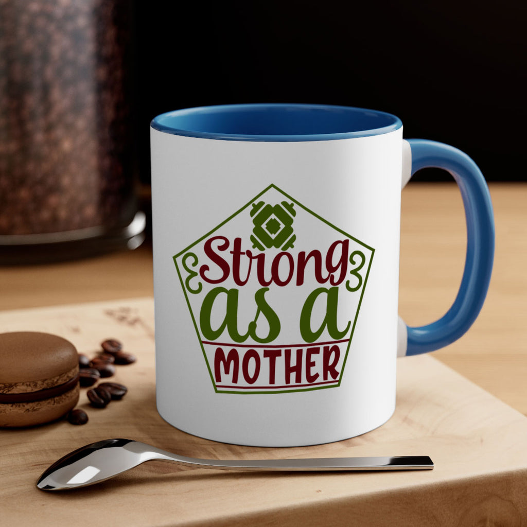 strong as a mother 14#- gym-Mug / Coffee Cup