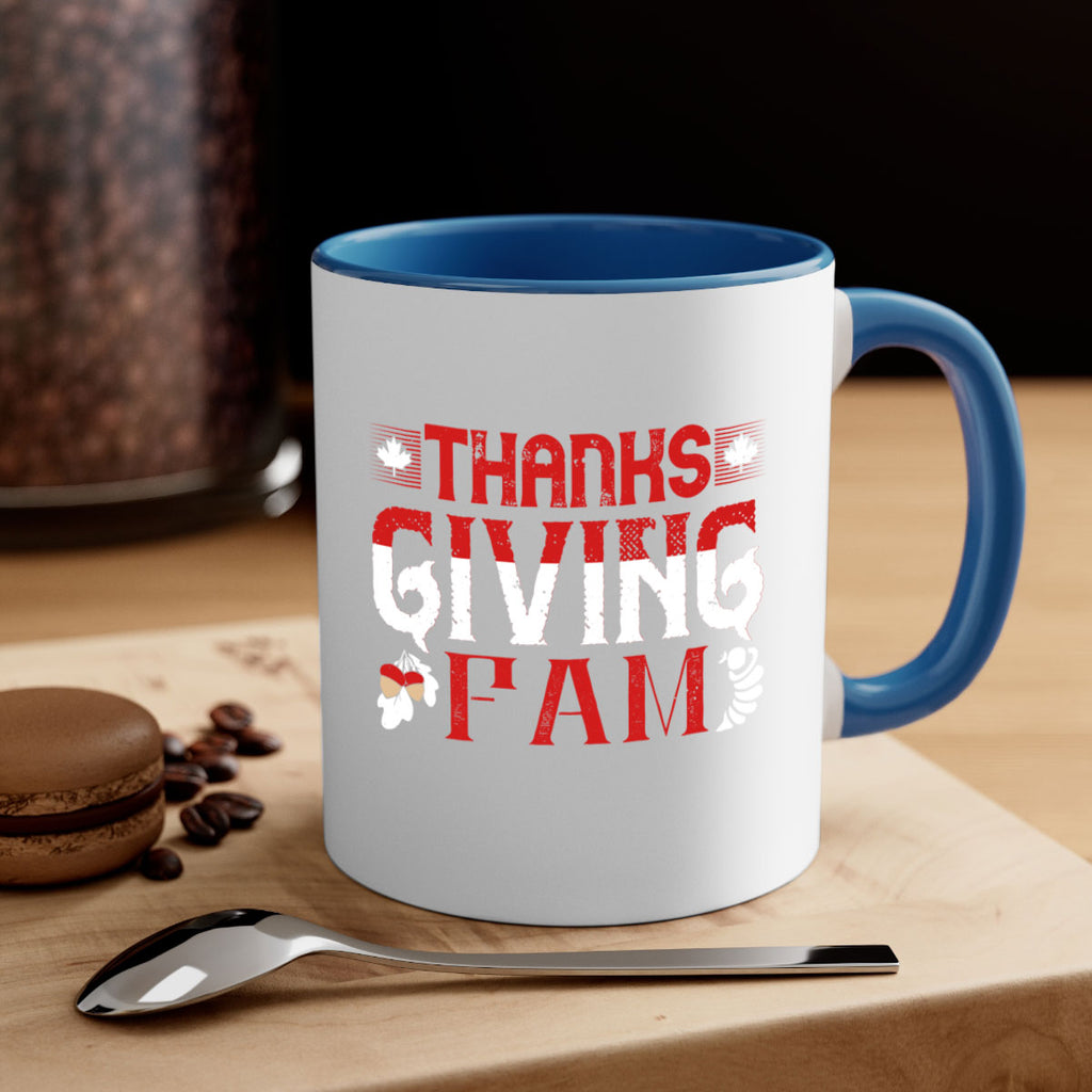 thanks giving fam 16#- thanksgiving-Mug / Coffee Cup