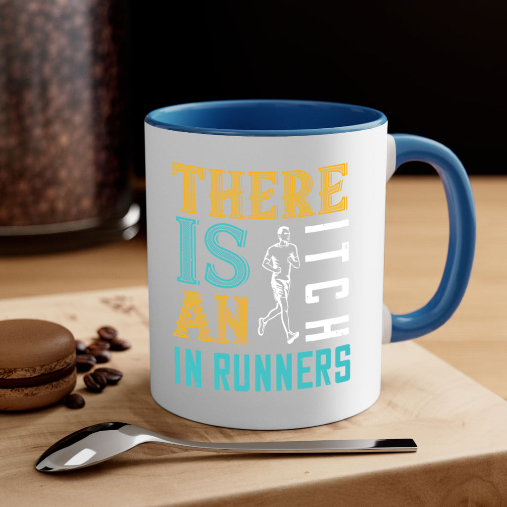 there is an itch in runners 9#- running-Mug / Coffee Cup