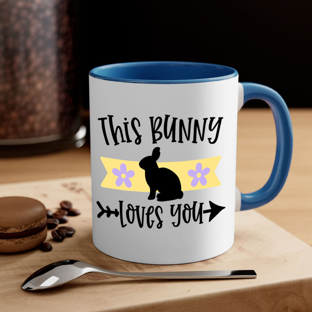 this bunny loves you 10#- easter-Mug / Coffee Cup