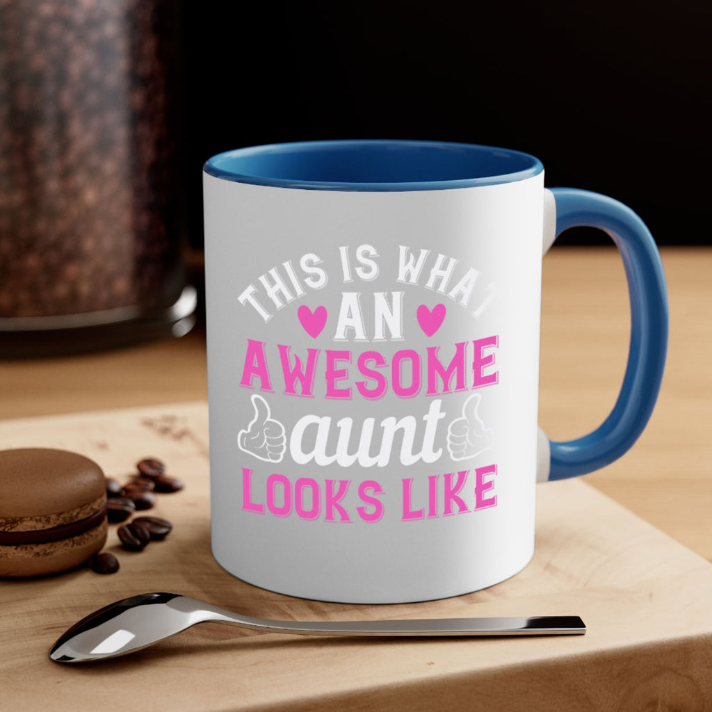 this is an awesome aunt looks like Style 20#- aunt-Mug / Coffee Cup