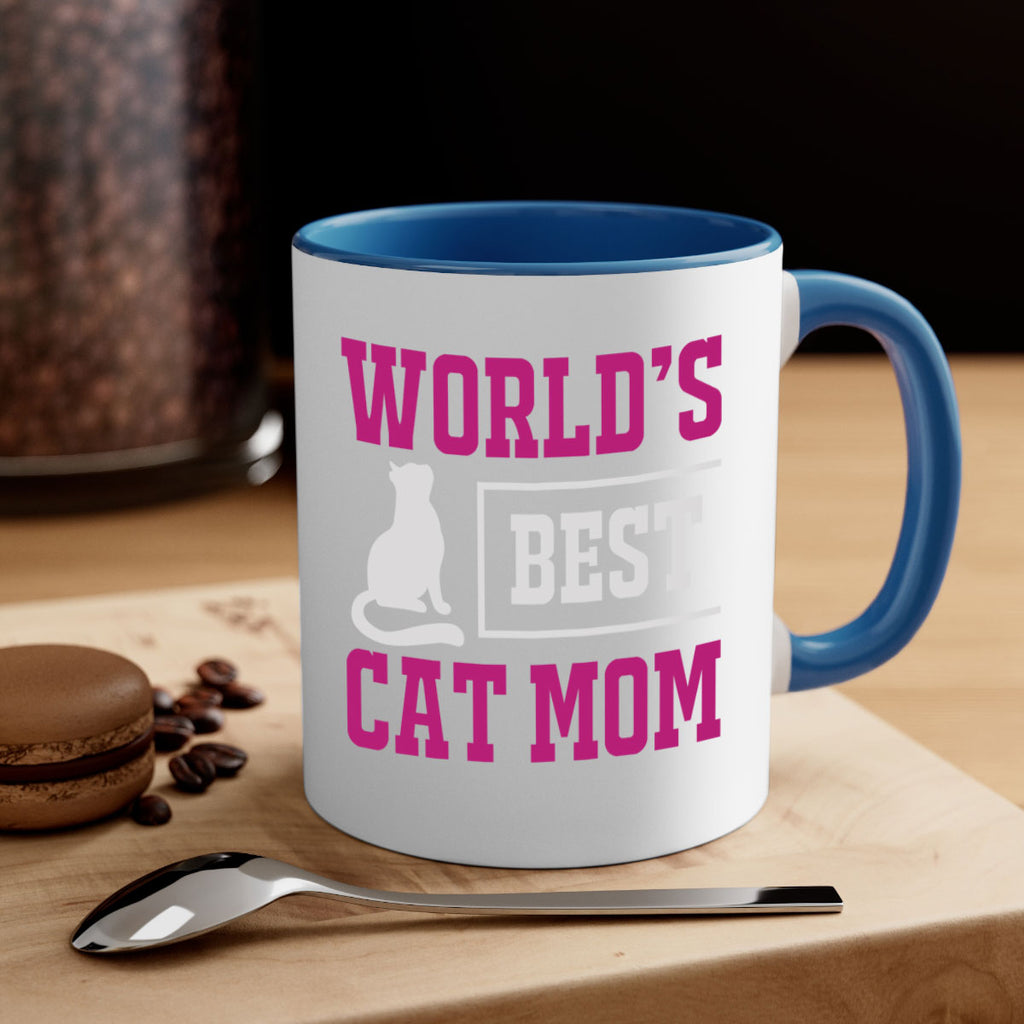 world’s best cat mom 16#- mom-Mug / Coffee Cup