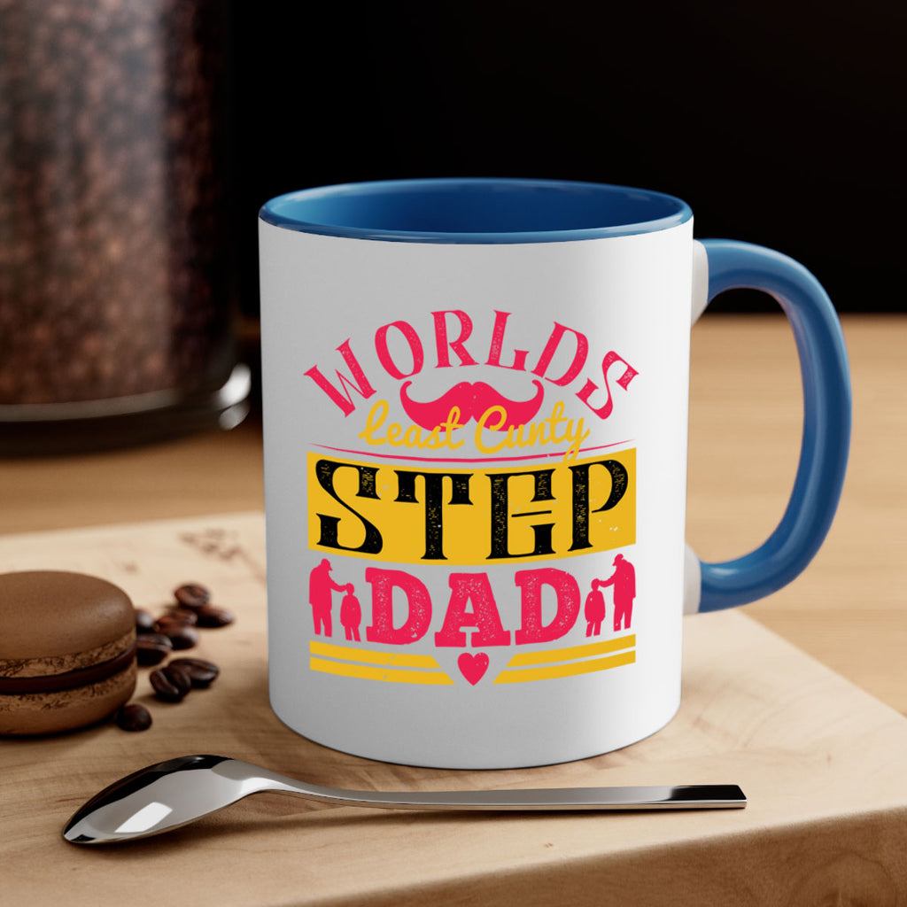 worlds least cunty step dad 140#- fathers day-Mug / Coffee Cup