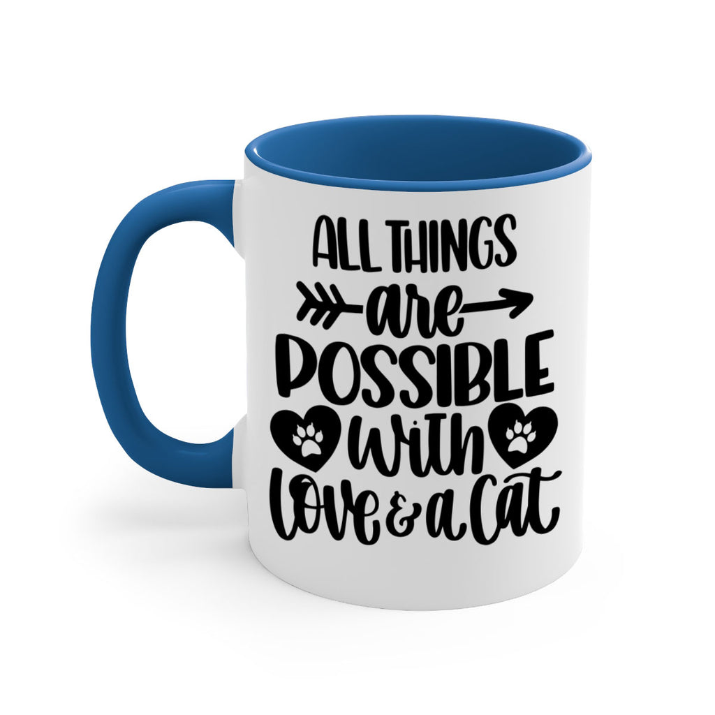 All Things Are Possible Style 75#- cat-Mug / Coffee Cup